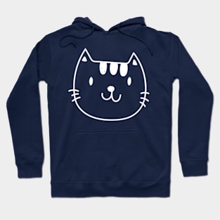 Funny cat illustration t-shirt Hoodie